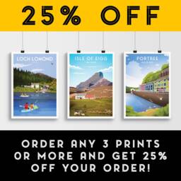 Isle Of Eigg Print, An Sg??rr - Scotland Wall Art Scottish Islands - thumbnail 2