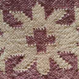 Wool Jute Flatweave Rug - Handwoven Tribal Floral Kilim Carpet For Living Room & Bedroom - thumbnail 4