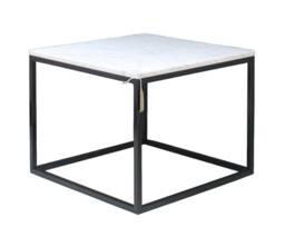 Marble Coffee Table Mild Steel Framed Carrara Marble Worktop