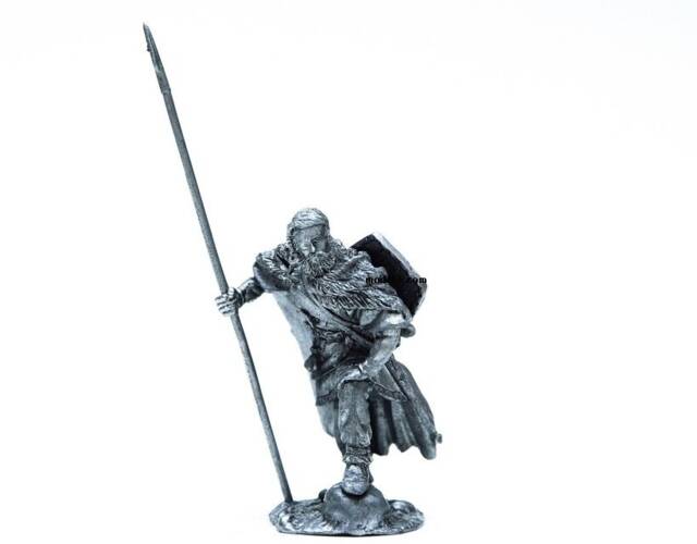 Tin 54mm Celtic Warrior 1/32 Scale Figure - image 1