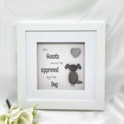 Dog Humour Pebble Picture, All Guests Must Be Approved By The - thumbnail 3