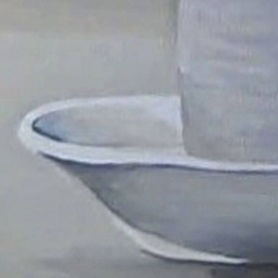 Coffee Cup White On A Tan Background With Lettering & Hit Steam Rising Original Painting - thumbnail 3