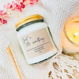 Thinking Of You Candle Personalised Soy Wax Candle Gift - thumbnail 2