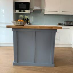 The Surbiton Bespoke Custom Made To Order Kitchen Island Breakfast Bar - Available in Any Colour - thumbnail 2