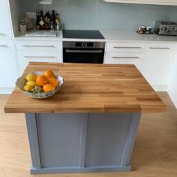 The Surbiton Bespoke Custom Made To Order Kitchen Island Breakfast Bar - Available in Any Colour - thumbnail 4