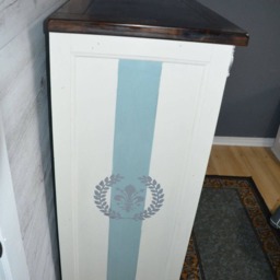Wreath Stencil, French Vintage Laural Art Cake Furniture Reuseable Cushion Stencil. Stock No 25 - thumbnail 3