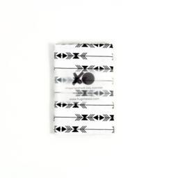 Standard Size Pillowcase - Monochrome Black Arrows On White Toddler Or Baby Bedding Unisex Pillow Cover Standard - thumbnail 3