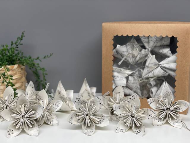 Music Paper Fairy Light, Sheet Music, Lights, Christmas, Wedding - image 1