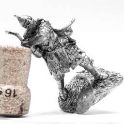 Tin 54mm Russian Warrior With Axe 16Th Century - thumbnail 4