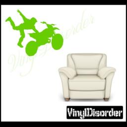 Dirt Bike Vinyl Wall Decal Or Car Sticker - Dirtbikeal001Et - thumbnail 1