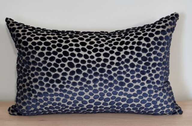 Designers Guild William Yeoward Pontine Indigo Fabric Cushion Cover 30x50 cm - image 1