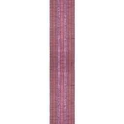 Handwoven Purple Cotton Rug, Block Printed Kilim, Hallway Runner - thumbnail 3