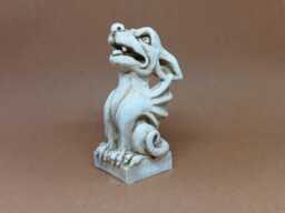 Patty The Mini Gargoyle - Small Figurine in Hard Plaster - thumbnail 1