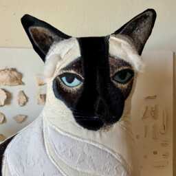 Quality Pet Custom Cat Commission .unique Gift Personalised Just Send Me Your Pictures Of Cat , Contact Shop - thumbnail 1