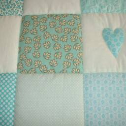 Crawling Blanket With Name, Baby Blanket, Crawling Name Madita Patchwork Personalized - thumbnail 3
