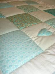 Crawling Blanket With Name, Baby Blanket, Crawling Name Madita Patchwork Personalized