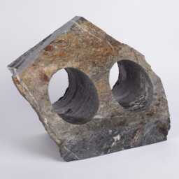 Handmade Marble Wine Bottle Holder Alexandrette Stone Rack - thumbnail 4