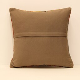 16x16 Home Kilim Pillow Cover Handmade Home Living Design Boho Vintage Rustic Throw Pillov Covers Old Cushion 4Kf-264 - thumbnail 4