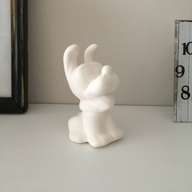 Ceramic Dog, Ready To Paint, Handmade Figurines, Education For Kids, Bisque Gift Ideas, Unpainted Dog With Smile, Paint, Art - image 1