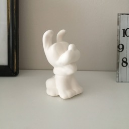 Ceramic Dog, Ready To Paint, Handmade Figurines, Education For Kids, Bisque Gift Ideas, Unpainted Dog With Smile, Paint, Art