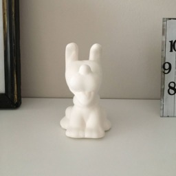 Ceramic Dog, Ready To Paint, Handmade Figurines, Education For Kids, Bisque Gift Ideas, Unpainted Dog With Smile, Paint, Art - thumbnail 2