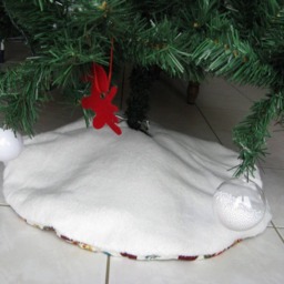 Reversible Christmas Tree Decoration, Skirt, Stand Cover, Stand, Mat - thumbnail 4