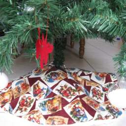 Reversible Christmas Tree Decoration, Skirt, Stand Cover, Stand, Mat - thumbnail 3