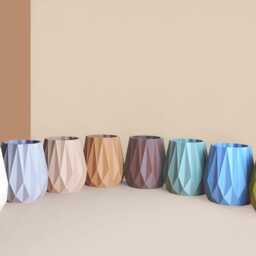 Pencil Potdesk Organizer Made With Recycled Materials, Idea For Office Accessories, Storage & Decoration, Scandinavian Design, Gift Home - thumbnail 2