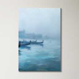 Venice Gondola Canal 3 Panel Split Canvas Wall Art Piazza San Marco Oil Painting Framed Home Decor European Italy Travel Gift - thumbnail 4