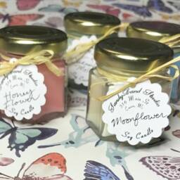 Soy Candle Sampler Set Of 4 Mini Jars Choose Your Scents Hostess Gift - thumbnail 2