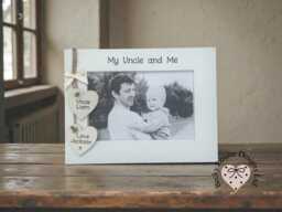 Personalised Uncle Photo Frame Gift