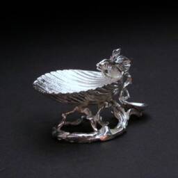 Small Salt Cellar With Fish Spoon For One Person - thumbnail 2