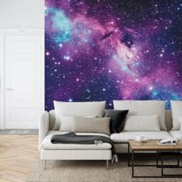 Galaxy Stars Peel & Stick Wall Mural, Astronomy Wallpaper - thumbnail 3