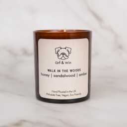 "Hand Poured Natural Candle ""Walk in The Woods" - thumbnail 1