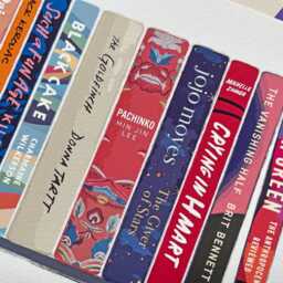 Custom Bespoke Book Spine Art Print Gift, Lover Bibliophile Favourite Books, Club Memento - thumbnail 2