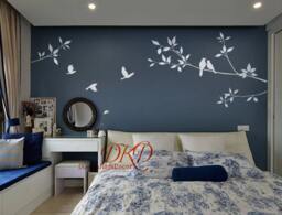 Tree & Bird Wall Decals Nursery Wall Sticker Branch Vinyl Decal Children Nature Home Decor-Dk164