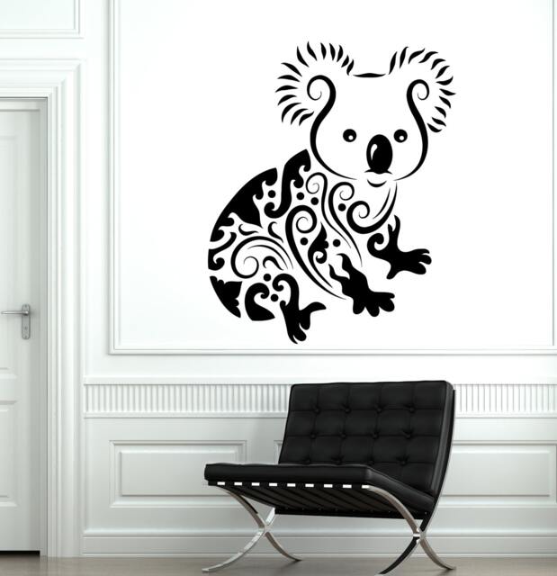 Wall Decal Koala Animal Jungle Ornament Tribal Mural Vinyl 1703Dz - image 1
