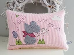 Mouse Pillow, Name Cuddly Pillow