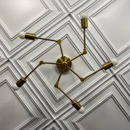 Khaos Modern 5 Light Adjustable Sputnik Industrial Chandelier - thumbnail 3
