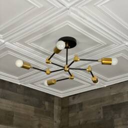 Khaos Modern 5 Light Adjustable Sputnik Industrial Chandelier - thumbnail 4