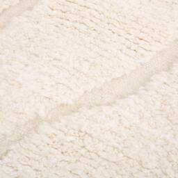 Moroccan Rug, 6x9 Ft Beni Ouarain Fabulous White Berber Rug - thumbnail 3