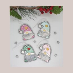 Christmas Gnomes, Gonk Tree Decorations - thumbnail 1