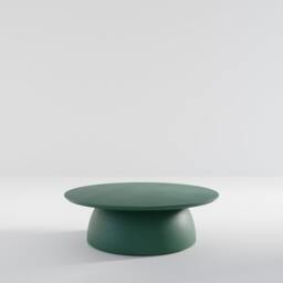 Terracotta Wabi Sabi Coffee Table Japandi Style Low Table - thumbnail 4