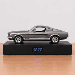 1967 Ford Mustang Gt Alarm Clock - Realistic Engine Sound, Working Headlights, Handmade, Car Enthusiast Gift - thumbnail 4
