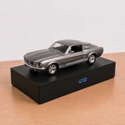 1967 Ford Mustang Gt Alarm Clock - Realistic Engine Sound, Working Headlights, Handmade, Car Enthusiast Gift - thumbnail 2