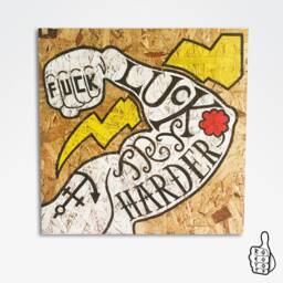 Lyrics & Words - Wall Art - Original Artwork - Illustration Typography Quotes Home Decor Tattoo Style - thumbnail 2