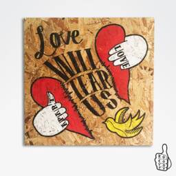 Lyrics & Words - Wall Art - Original Artwork - Illustration Typography Quotes Home Decor Tattoo Style - thumbnail 3