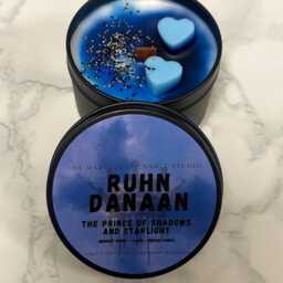 Ruhn Danaan Candle - Crescent City Fan Parody Booktok Merch Fantasy Romance Gift Romantasy Bookshelf Decor - thumbnail 3