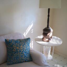 Cushion Covers, Throw Pillows, Pillow, Decorative Chair Cushions, Sofa Calligraphy, Arabic Alphabet, Handmade, Home Decor - thumbnail 2