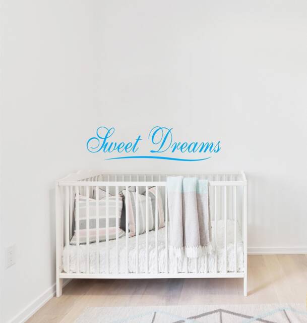 Sweet Dreams Vinyl Wall Decal - Nursery Decor - image 1